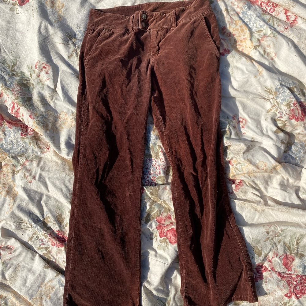 Brown corduroy pants